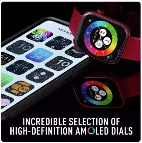 Reflex Active Berry AMOLED Smart Watch
