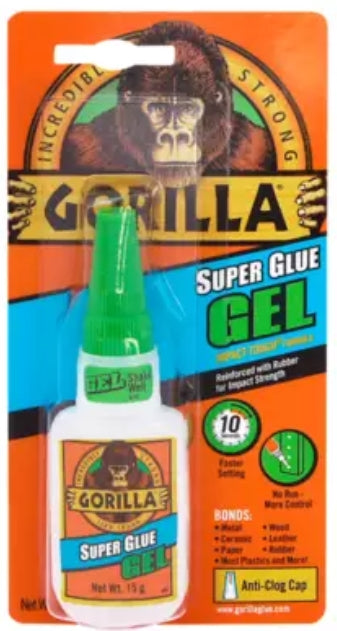 Gorilla Super Glue Gel 15g